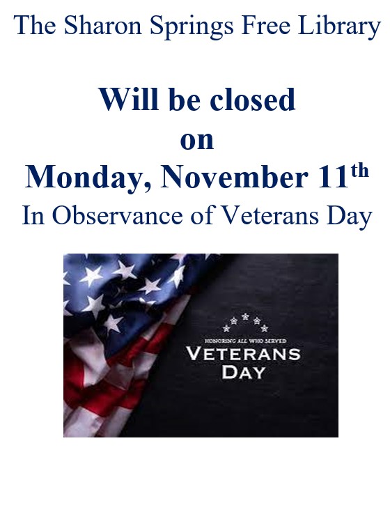 Closed Veterans Day