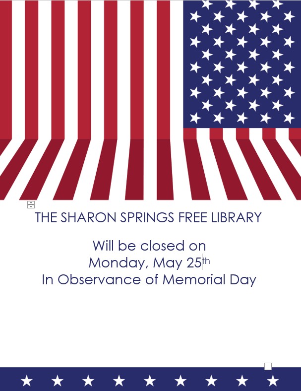 Closed Memorial Day