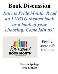 Book Discussion - Pride Month 2026