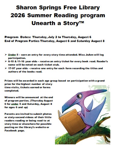 Summer Reading Program 2026 Info for Website